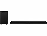 TCL TS8212 2.1.2 BT Dolby Atmos 2.1.2 Soundbar mit kabellosem Subwoofer und max. 300W Ausgangsleistung (Dolby Audio, HDMI 2.1 eARC, USB, Dolby TrueHD, Dolby Digital Plus, Fernbedienung), Schwarz