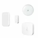 Aqara Smart Home Starter Set:Zigbee Tür- und Fenstersensor, Temperatur- und Feuchtigkeitssensor & Wassermelder , Kompatibel mit Apple Home, Home Assistant