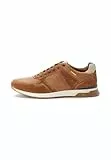 camel active Herren Mokassins, Männer Schnürschuhe,Wechselfußbett,Halbschuhe,Sneaker,Freizeitschuhe,sportlich,leicht,tan/Weiss,43 EU