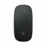 Apple Magic Mouse: Bluetooth, wiederaufladbar. Kompatibel mit Mac oder iPad; Schwarze, Multi-Touch Oberfläche (USB-C)