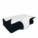 SPXMQSS Nackenkissen Kopfkissen SeitenschläFer, OrthopäDisches Kissen Nacken zur Linderung Von Nacken und Schulterschmerzen für Dicke, Ergonomisches Antischnarchkissen Kopfkissen Memory Foam.