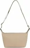 Calvin Klein Damen Schultertasche Ultralight mit Reißverschluss, Grau (Crockery), Einheitsgröße