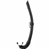 Cressi Unisex Tauch Schnorchel Corsica, schwarz, One Size, EG268550