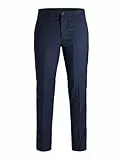JACK & JONES Herren Jprfranco Trouser Noos Tuxedo Hose, Dark Navy, 46 EU