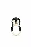 Lanco 8424678904477 Nui der Pinguin Beißring ; 100% Naturkautschuk, weiß, 200 g