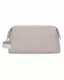 Kapten & Son Windsor Kulturtasche Muted Clay 1,8L | Kulturtasche Damen & Herren | Kosmetiktasche aus veganem Tech-Material | Wasserabweisend, mit Innenfächern & Trageschlaufe | Washbag 14x25x11,5 cm