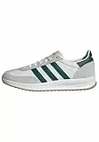 adidas Herren Run 70S 2.0 Shoes, Core White/Collegiate Green/Off White, 41 1/3 EU