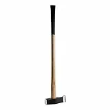 DEMA Spaltaxt 3 kg – Spalthammer mit Esche Holzgriff, Robustes Spaltbeil für Holzspalten, Axt & Beil für Garten und Werkstatt