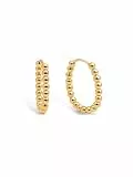 SINGULARU - Dana Dots Ohrringe. Edelstahl mit 18 Kt Vergoldeter Beschichtung. Schmuck für Damen.