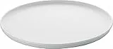 Alessi A Tempo Tablett, weiß, Thermokunststoff, 10.7 x 39.5 x 14.8 cm