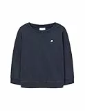NAME IT Jungen Nkmvimo Ls Bru Noos Sweatshirt, Dark Sapphire, 134-140 EU