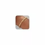 TOLOWOBK Armband Damen Gold Silber Roségold Kreis Ketten Armbänder 16k Vergoldet Armkette Verstellbare Perlenarmband Einschulung Schulanfang Geburtstag Geschenke für Tochter Enkelin Schwester