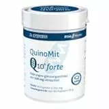 QuinoMit Q10® forte Kapseln – 100 mg bioaktives & hochdosiertes Coenzym Q10 (Ubiquinol) | Entwickelt von Dr. Enzmann, über 50 Jahre Q10-Erfahrung | Made in Germany