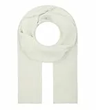 Majea Tuch Lima schmal geschnittenes Damen-Halstuch uni Schal einfarbig Sommerschal Sommer Halstuch (880010) (creme)