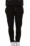 Armani Exchange Herren Stretch French Terry Sporthose, Black, XXL