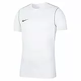 Nike Herren T-Shirt Dry Park 20, White/Black/Black, M, BV6883-100