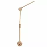 Promise Babe Baby Mobile Halterung Holz Bär Design, Babybett Wickeltisch DIY Mobile Halterung Höhenverstellbar Laufstall Baby Mobile Halter Gestell Stange für Aufhängung Spieluhr Windspiel Bettglocke