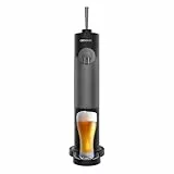Cecotec BeerFlow 500 tragbarer Bierspender für Dosen und Flaschen, batteriebetrieben mit 1,5 V AA-Batterien, Schaumkontrolle, 2 Modi, einfach zu reinigen und zu lagern, kompaktes Design