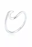 Damen Welle Strand Maritim in 925 Sterling Silber