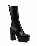 LAMODA Damen Going Under Ankle Boot, Black Pu, 40 EU