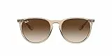 Ray-Ban Unisex Rb4171 Erika Sonnenbrille, Transparent Light Brown, 54