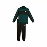 PUMA Unisex Poly Colorblock Suit Strickanzüge, Grünes Gelände, L EU