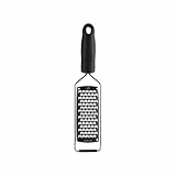 MasterChef Käsereibe, Küchenreibe, Reibe für Gemüse, Kartoffelreibe, Apfelreibe, Handreibe Grater mit Rassiermesserscharfe Edelstahlklinge Grob und Ergonomisch Rutschfester Griff, Spülmaschinenfest