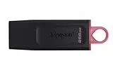 Kingston DataTraveler Exodia DTX/256GB USB-Stick 3.2 Gen 1 - mit Schutzkappe und Schlüsselring in mehreren Farben, schwarz