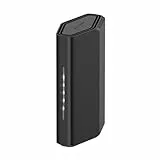 NETGEAR Nighthawk Dual-Band WiFi 7-Router (RS100) – Sicherheitsfunktionen, BE3600 WLAN-Geschwindigkeit (bis zu 3,6 GBit/s) – Abdeckung bis zu 135 m², 50 Geräte – 2,5-Gig-Internetanschluss