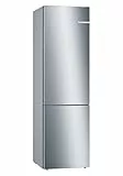 Bosch KGE39ALCA Serie 6 Kühl-Gefrier-Kombination, 201 x 60 cm, 249 L Kühlen & 88 L Gefrieren, VitaFresh längere Frische, LowFrost seltener abtauen, LED-Beleuchtung gleichmäßige Ausleuchtung