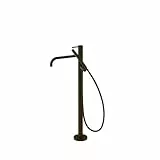 TRES 26247005KMB STUDY Grifo Monomando a Suelo Bañera y Ducha Color Negro Bronce