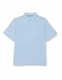Amazon Essentials Herren Golf-Poloshirt, Feuchtigkeitsableitend Schnell Trocknend, Kurzarm, Hellblau, XXL