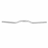 Keenso Aluminiumlegierung Lenker 25,4 mm * 520 mm Fahrrad Lenkstange Bar für Rennrad, Fixed Gear Bike (Silber)
