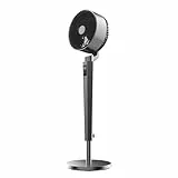 Cecotec Standventilator Luftzirkulator Energysilence 2400 Cyclone Noir. 40W, kraftvolle Luftzirkulation, 24 Geschwindigkeiten, 120º Oszillation, Fernbedienung, 12h Timer, LED-Anzeige
