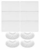 WOKEEPOW 6+4 Stück Universal Dampfreiniger Tücher, Dampfreiniger Mikrofaser Ersatztücher für Handdampfreiniger, Ersatzbezüge Zubehör Microfiber Cloth (Groß + Klein)