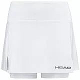 HEAD CLUB Basic Skort Girls, weiß, 140
