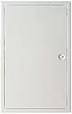 Upmann Revitür Softline SV 300x500 RAL9016 Weiß, Vierkantverschluss, 1 Stück, 20589