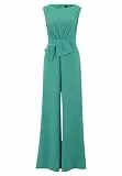 Vera Mont Damen Jumpsuit mit weitem Bein 40, Dark Emerald