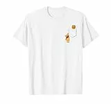 Disney Winnie The Pooh Reaching For Faux Pocket Honey T-Shirt