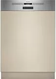 NEFF S145EVS04E, N 50, Smarter Geschirrspüler Teillintegriert, 60 cm, Besteckschublade, Flex II Korbsystem, Favoriten Programm, starke Reinigungsleistung, Open Dry automatische Türöffnung, Edelstahl