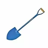 Silverline 633533 Geschmiedete Spatenschaufel 1020mm
