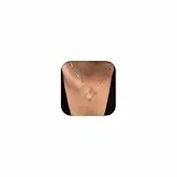 GEMAURA Layering Halskette Damen 14K Vergoldet Goldkette Hypoallergene Doppel Silberkette 925 mit Anhänger Schmuck für Frauen