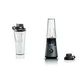 Bosch Hausgeräte Mini-Standmixer VitaPower Serie 2 MMB2111S,Mini-Highspeed-Mixer & Bosch ToGo-Flasche MMZBT01B, Smoothie-ToGo-Flasche 0