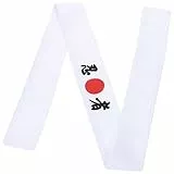 Lurrose Japanisches Stirnband Karate- Bandana Bushido Haarband Sushi- Kochkostüm Kopfbedeckung für Kochen Küchenbedarf
