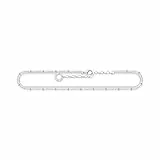Thomas Sabo Damen Fußkette Doppelreihig 925 Sterlingsilber AK0030-001-21-L27v