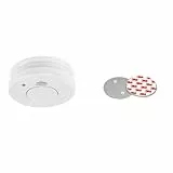 Smartwares Rauchmelder - 10 Jahren Lebensdauer - TÜV geprüft & UNITEC Magnethalterung für Rauchmelder, Feuermelder, Rauchwarnmelder