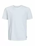 Jack & Jones Jungen JJEORGANIC BASIC TEE SS O-NECK JR Shirt, White, 164