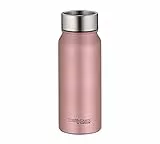 THERMOcafé by THERMOS TC DRINKING MUG rose gold mat 0,50l, Thermobecher Edelstahl, Isolierbecher, Kaffeebecher to Go Thermo, auslaufsicher, 9h heiß & 18h kalt, spülmaschinenfest, BPA-frei