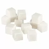 BUTLERS 12 Stk Set Kühlsteine 2x2x2cm Marmor MARBLE | wiederverwendbare Eiswürfel | Getränkekühler für Whiskey & Wein | Barzubehör & Party-Gadget