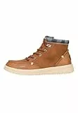 HEYDUDE Bradley Classic Herren - Slip-On Schuhe - Ankle Boots, Cognac, 43